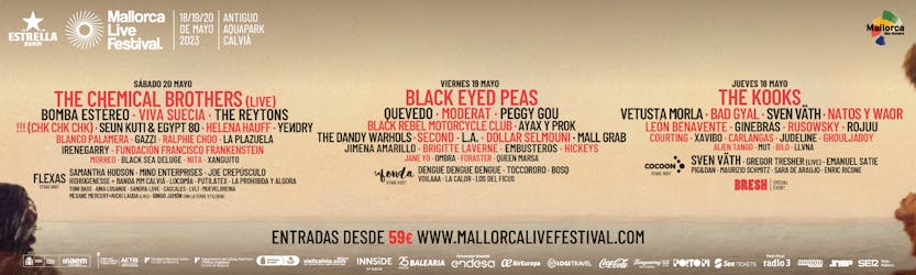 Ticket for Mallorca Live Festival 2023 in Magaluf